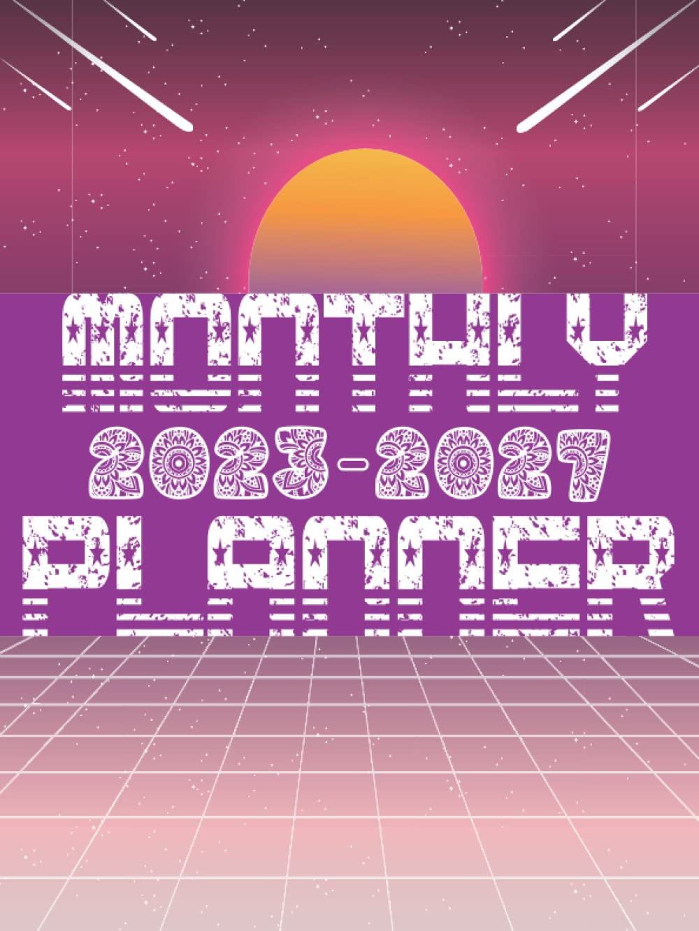Monthly Planner 2023-2027: 8.25”x11” 5 Year Monthly Planner, Calendar Book 2023-