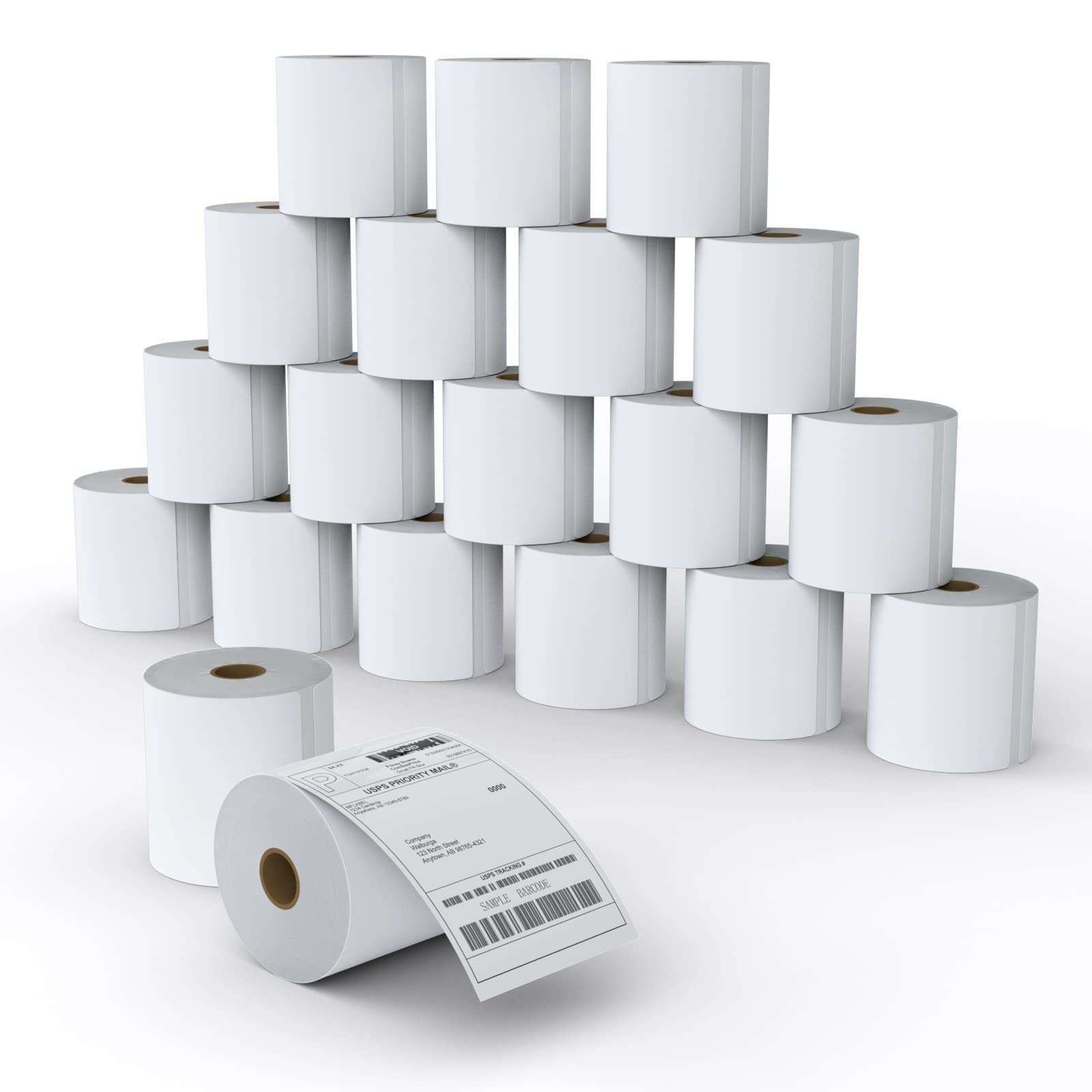 MFLABEL 4×6 Direct Thermal Shipping 450 Labels/ Rolls, 450 Rolls