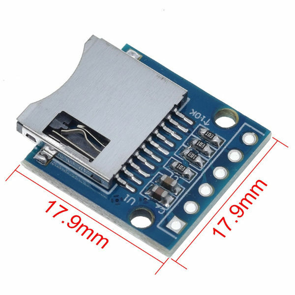 5X TF Micro SD Card Module Mini Soldered Memory Modules For Arduino ARM AVR USA