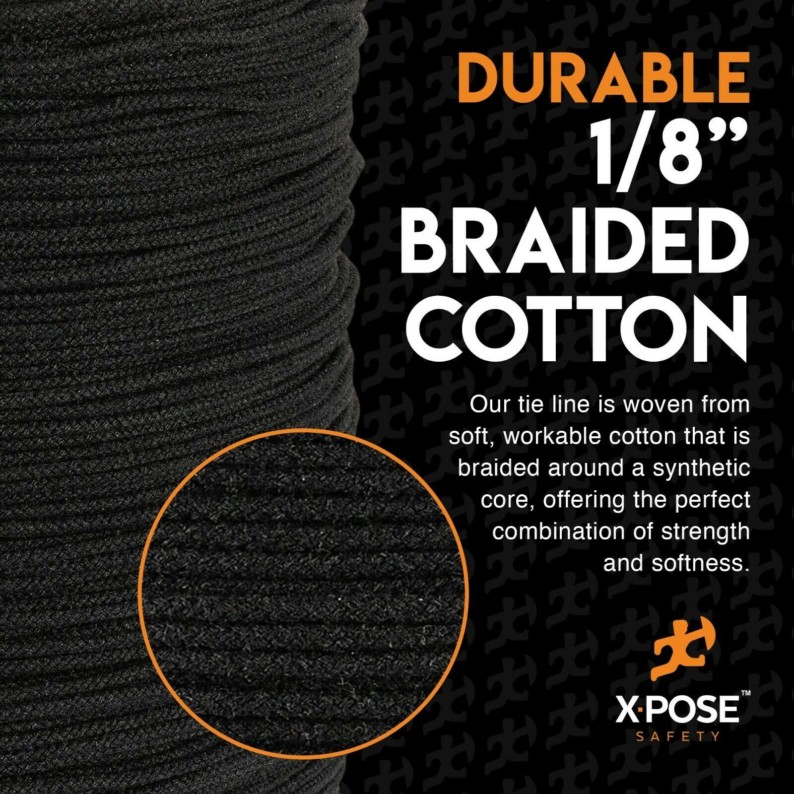 Trickline Rope – Theatrical Tie Line Heavy Duty Spool 80lb Tensile Strength