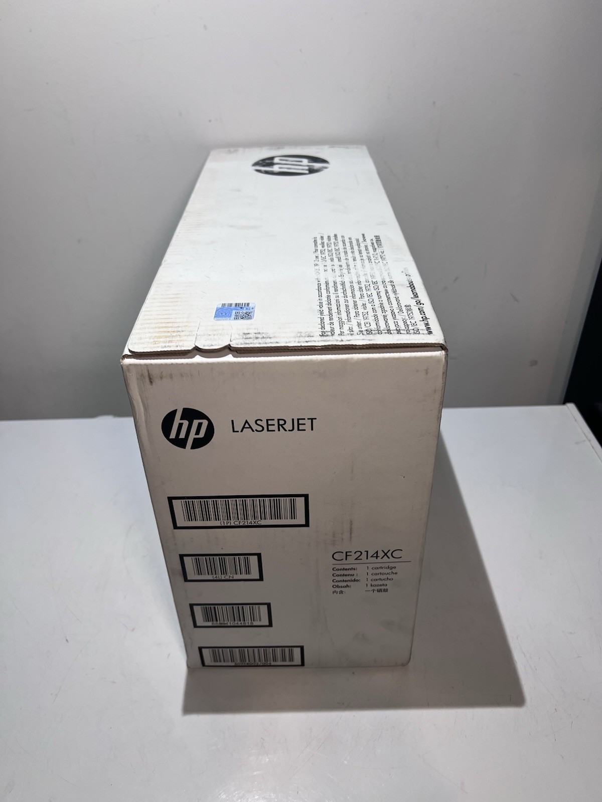 Genuine Hewlett Packard CF214XC Black Toner Cartridge New Sealed Stock