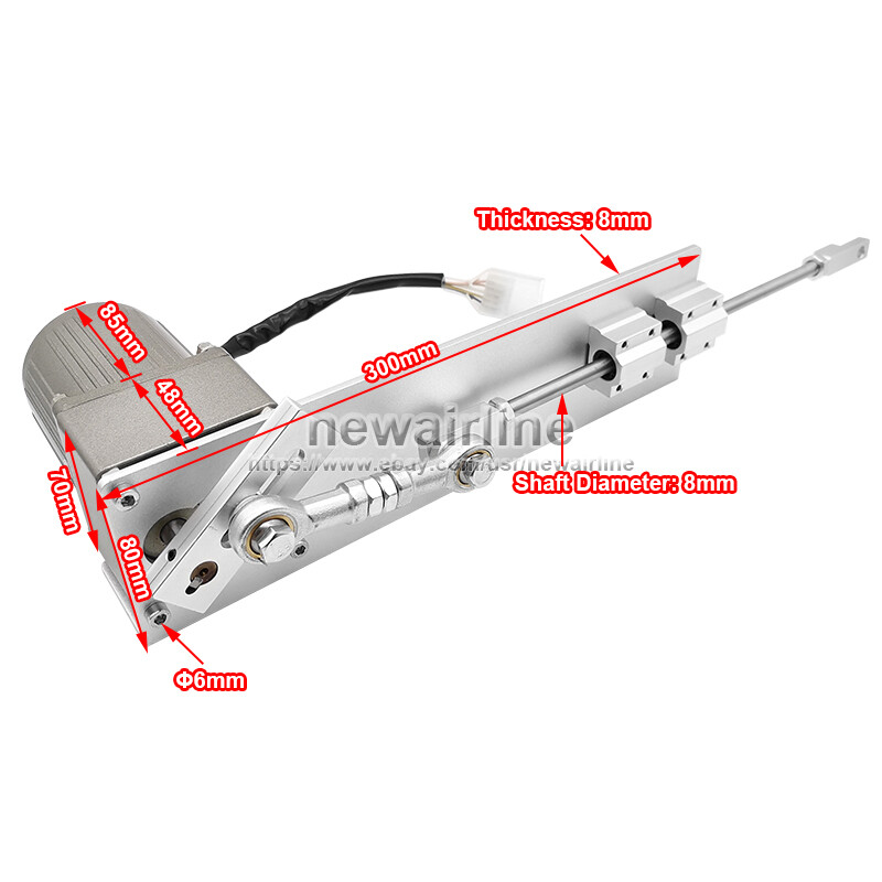 1pcs AC220V Reciprocating Motor Linear Push Rod Adjustable Stroke 30/50/70/100mm