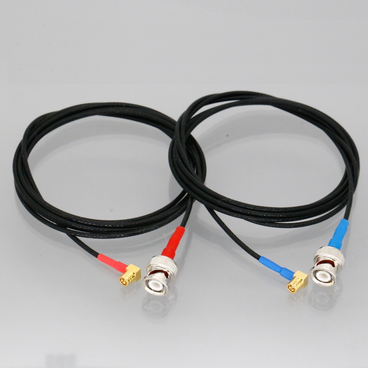 Dual RG316 Cable BNC 3~12M For GE Panametrics AquaTrans AT600 Fixed Flow Meters