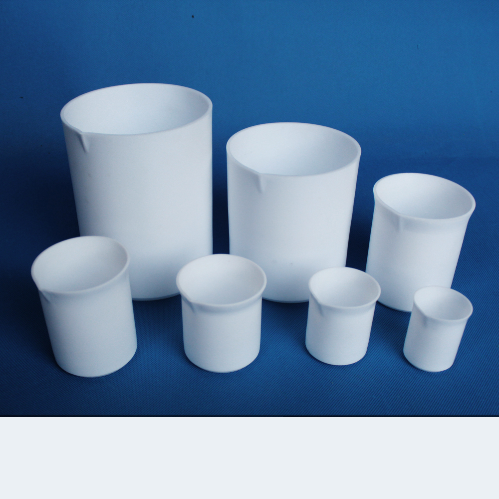 1 pcs PTFE Measuring Beaker Cup Labware 30/50/100/150/200/250/300/400/500/1000ml