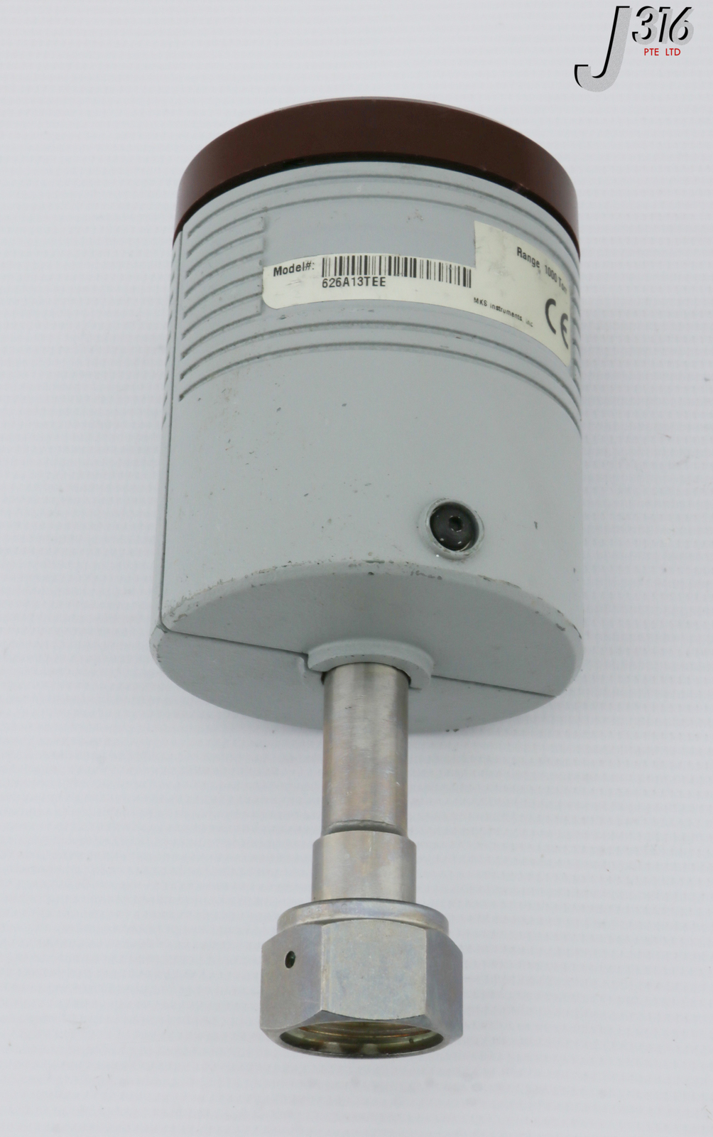T406 MKS BARATRON PRESSURE TRANSDUCER, TYPE 626, 1000 TORR 626A13TEE