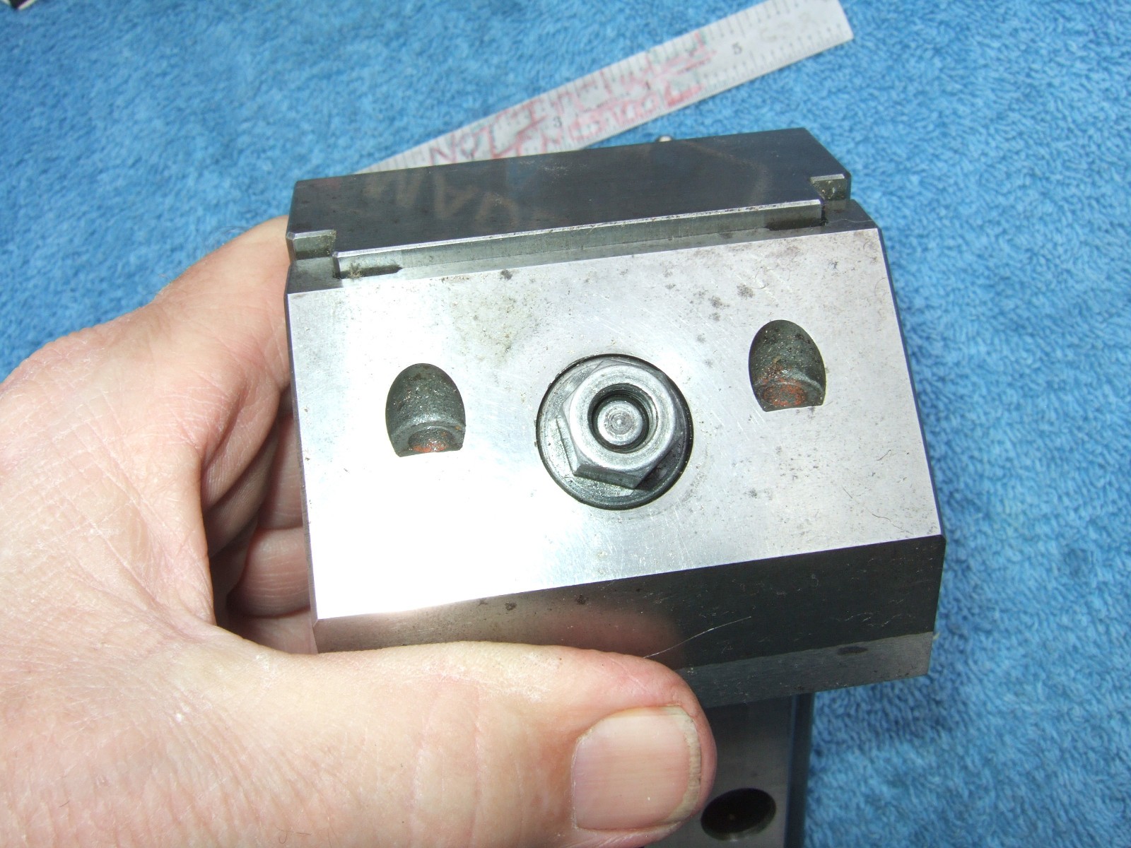 HERMANN SCHMIDT USED V0-4 GRIND VISE W/WRENCH TOOLMAKER MACHINIST INSPECTION #H
