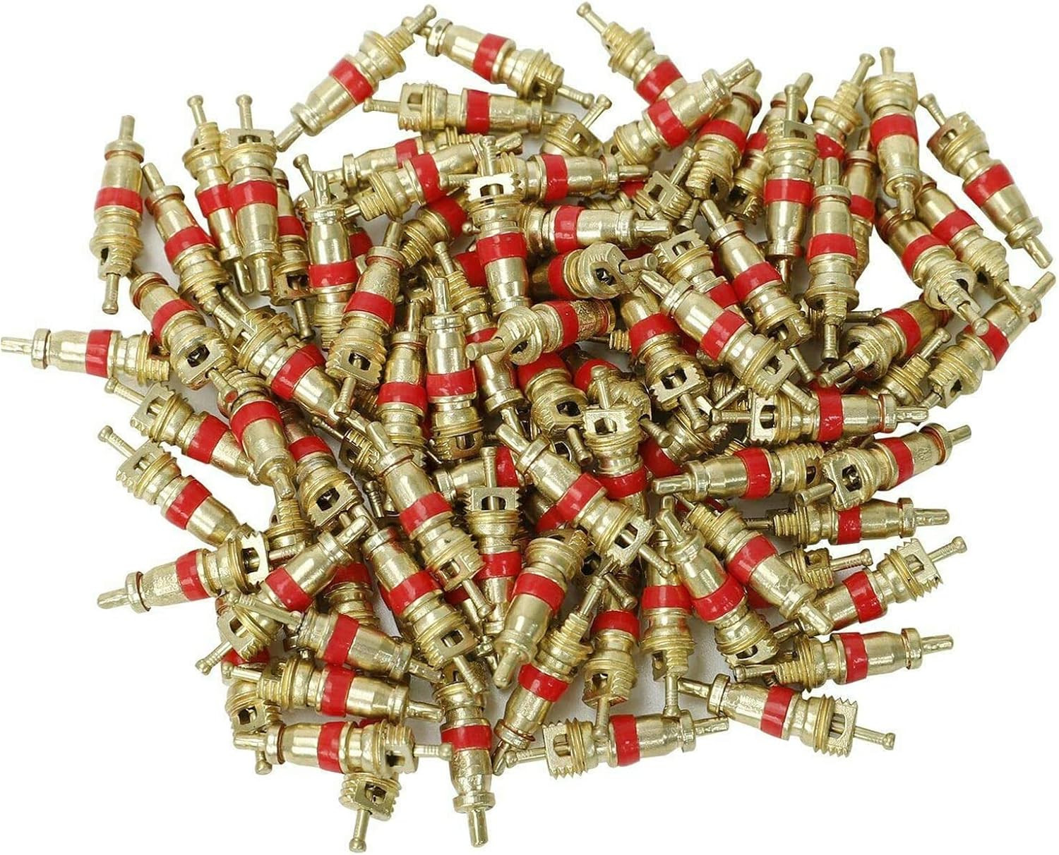 100Pcs Tire Tyre Valve Stem Core Tire Valve Core Remover Tire Repair Pre