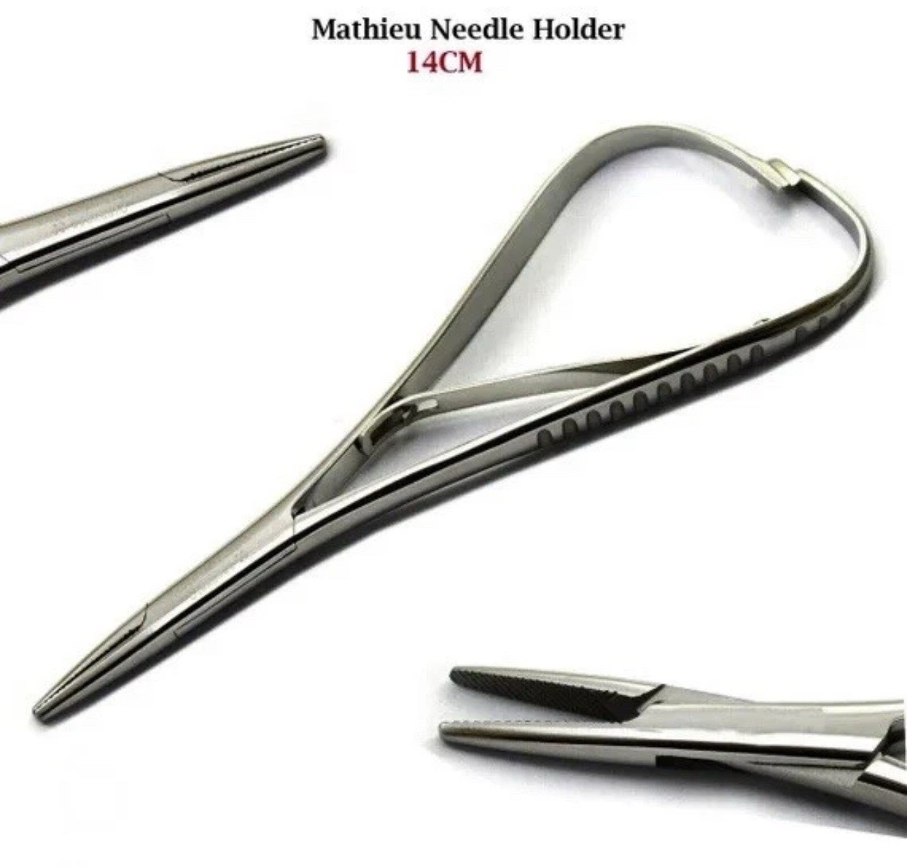 5 X Dental Mathieu Slim Needle Holder Orthodontic Ligature Pliers Narrow Tip