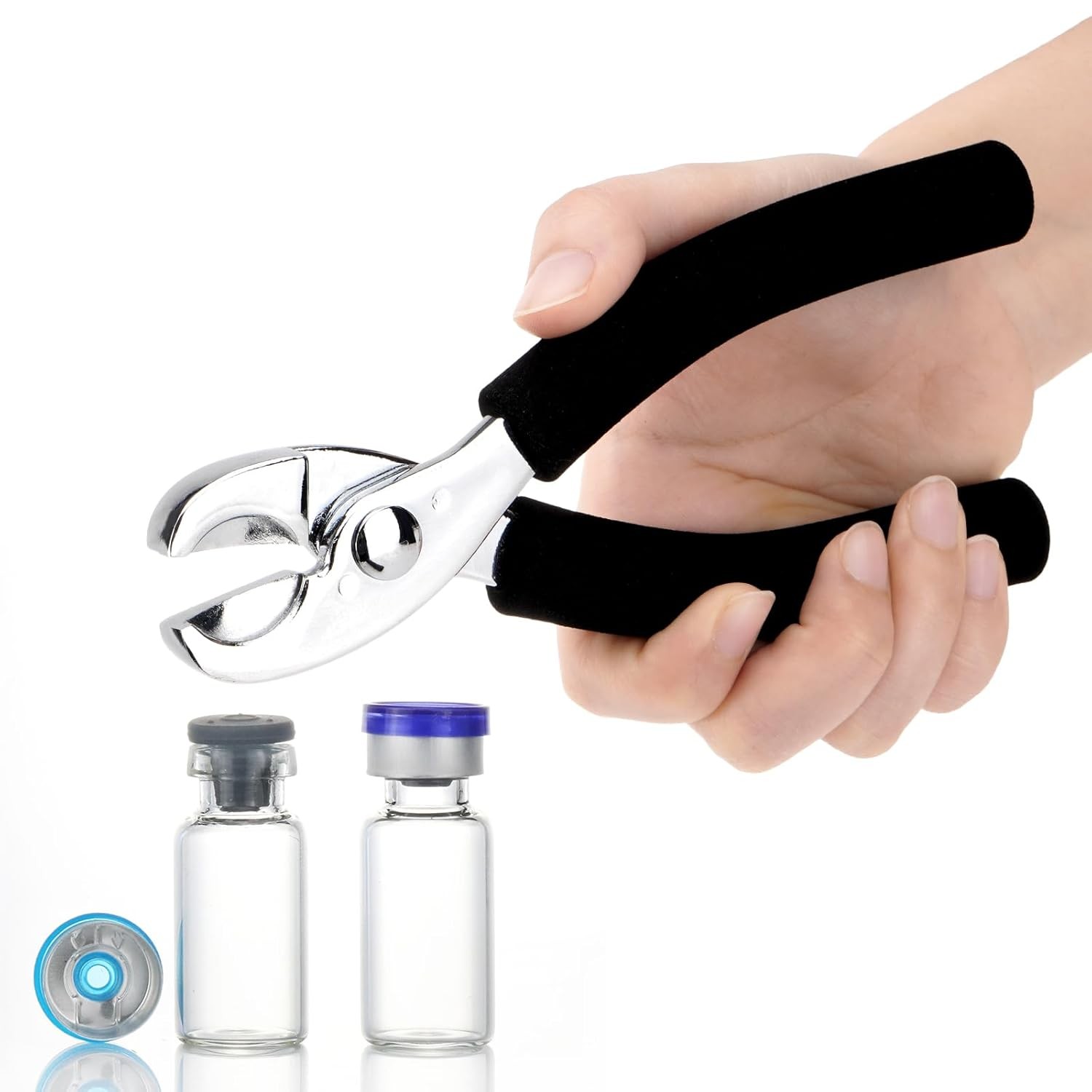 13-20 mm Vial Decapper Zinc Alloy Manual Vial Opener Bottle Decapper