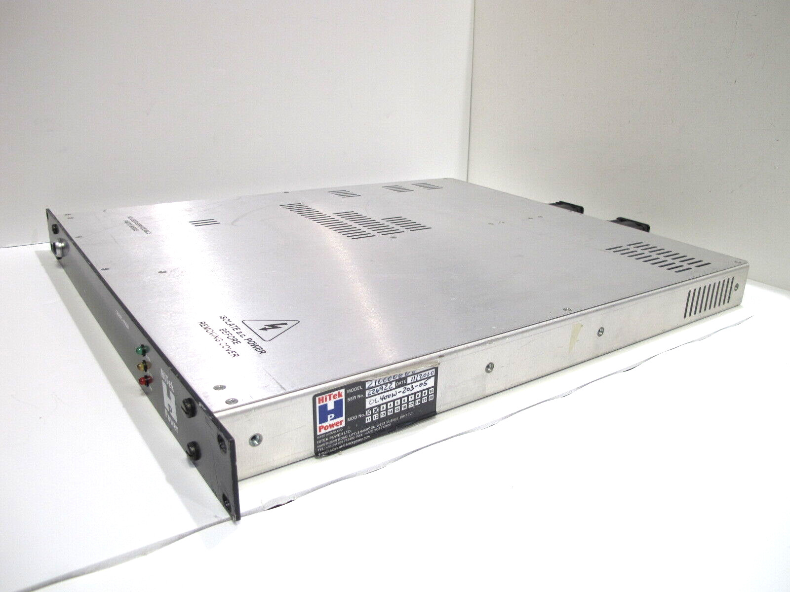 HiTek Power Series 400W 210000608 High Voltage Power Supply
