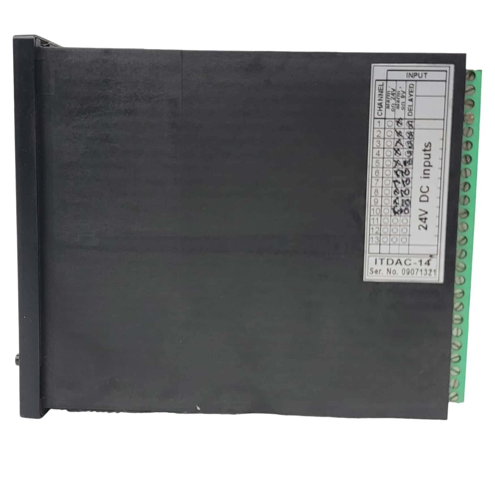 INELTEH ITDAC-14A ALARM AND CONTROL UNIT BY RIJEKA CROATIA Ser.No. 09071321
