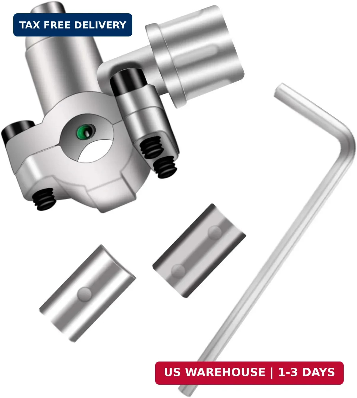 6 Pack BPV-31 Bullet Piercing Valve Line Tap Valve Kits Adjustable Valve for Air