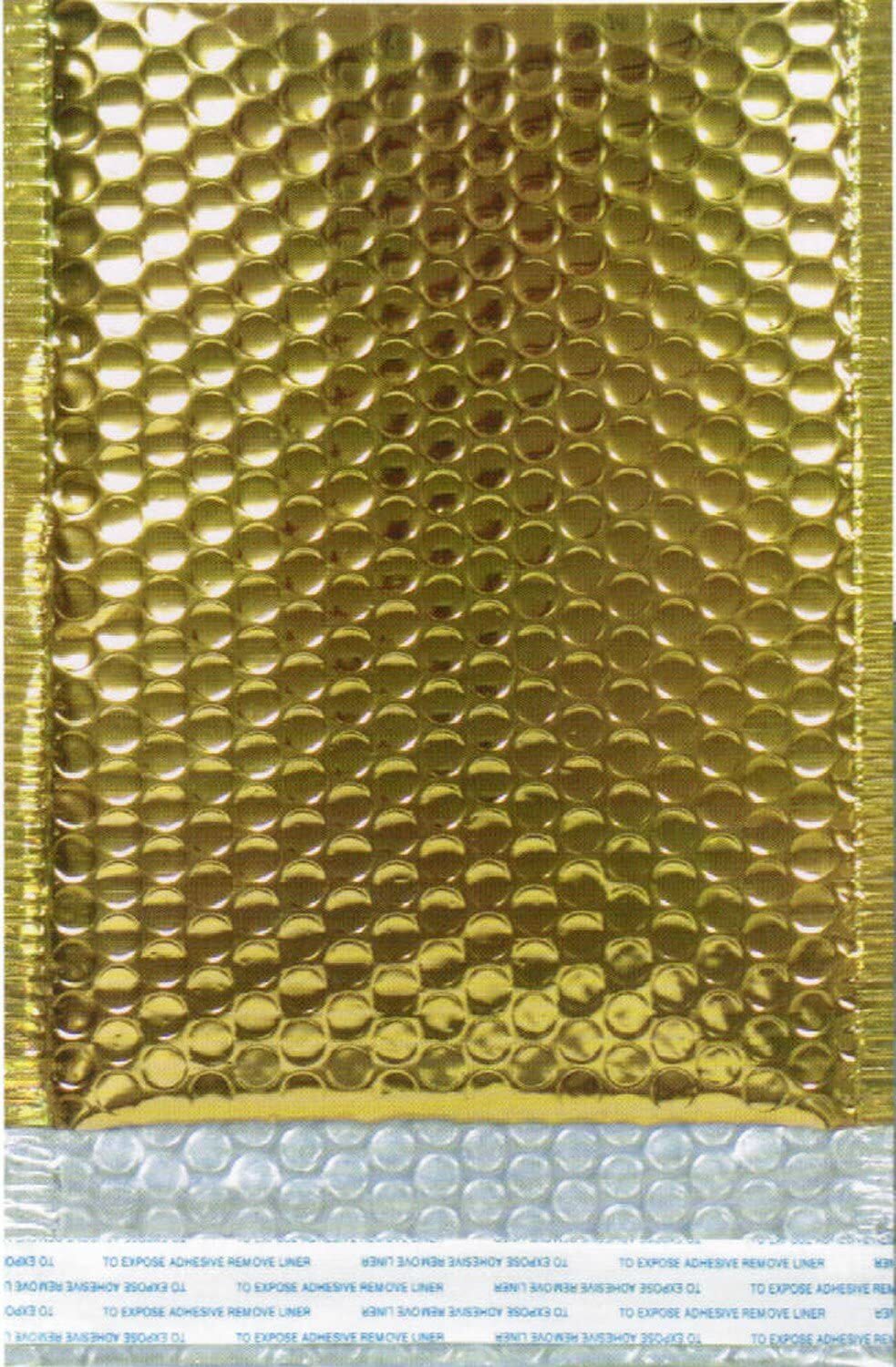 #2 Metallic Gold Bubble Mailer, 8.5″ x 11.25″ – Pack of 25