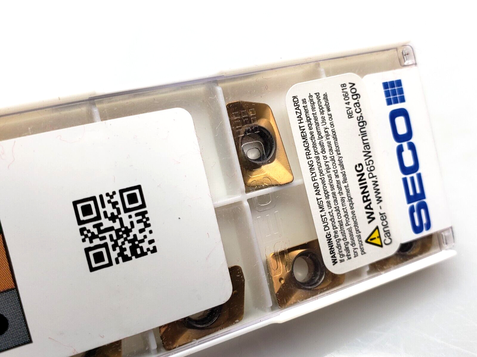 SECO XOMX 120408TR-M12 MP3000 Carbide Milling Inserts (Box of 10)
