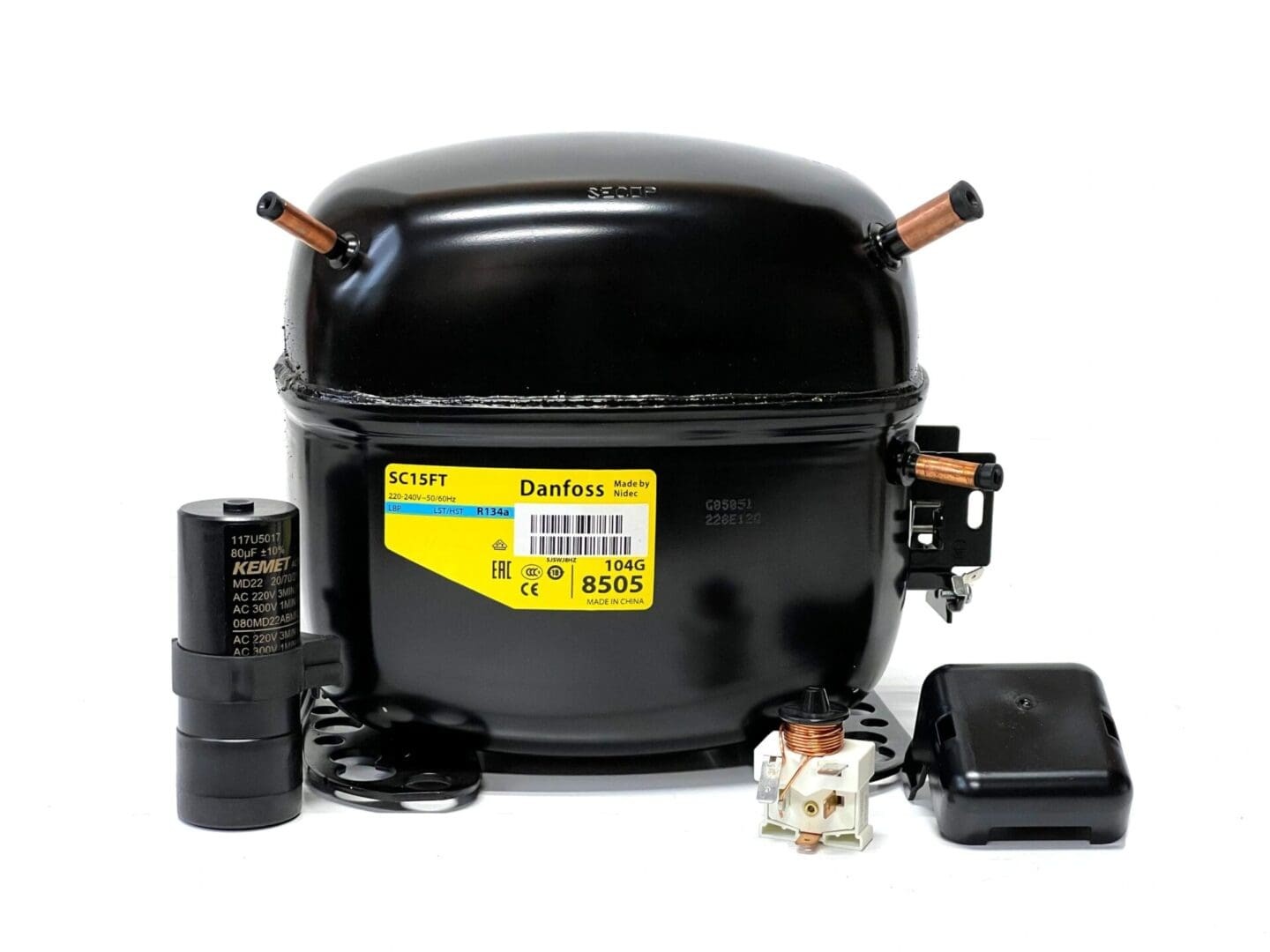 SC15FT – Secop/Danfoss Refrigeration Compressor – R-134A – 220-240V
