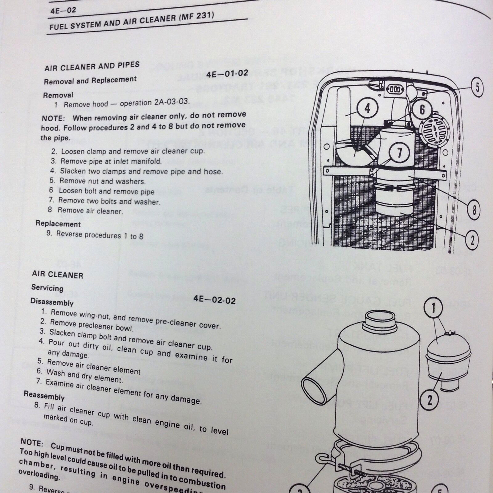 Massey Ferguson 231 261 Tractor Service Repair Shop Manual Technical Workshop
