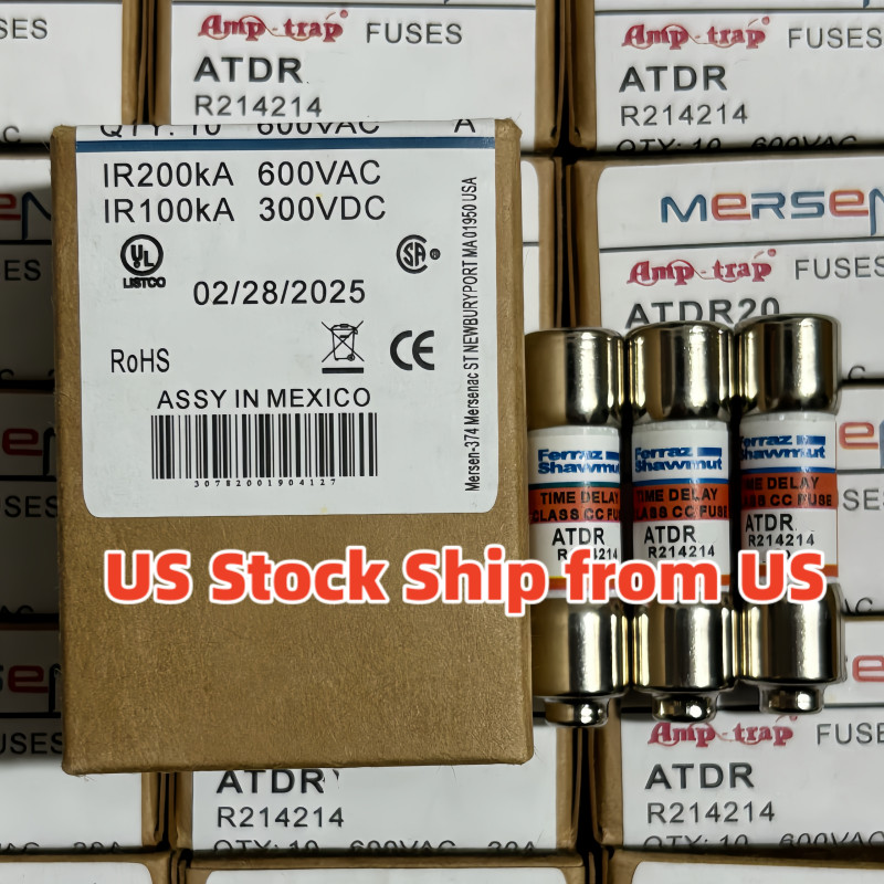 ATDR30 10PCS Ferraz Shawmut ATDR-30 30A 600V Fuse US Stock Ship from US