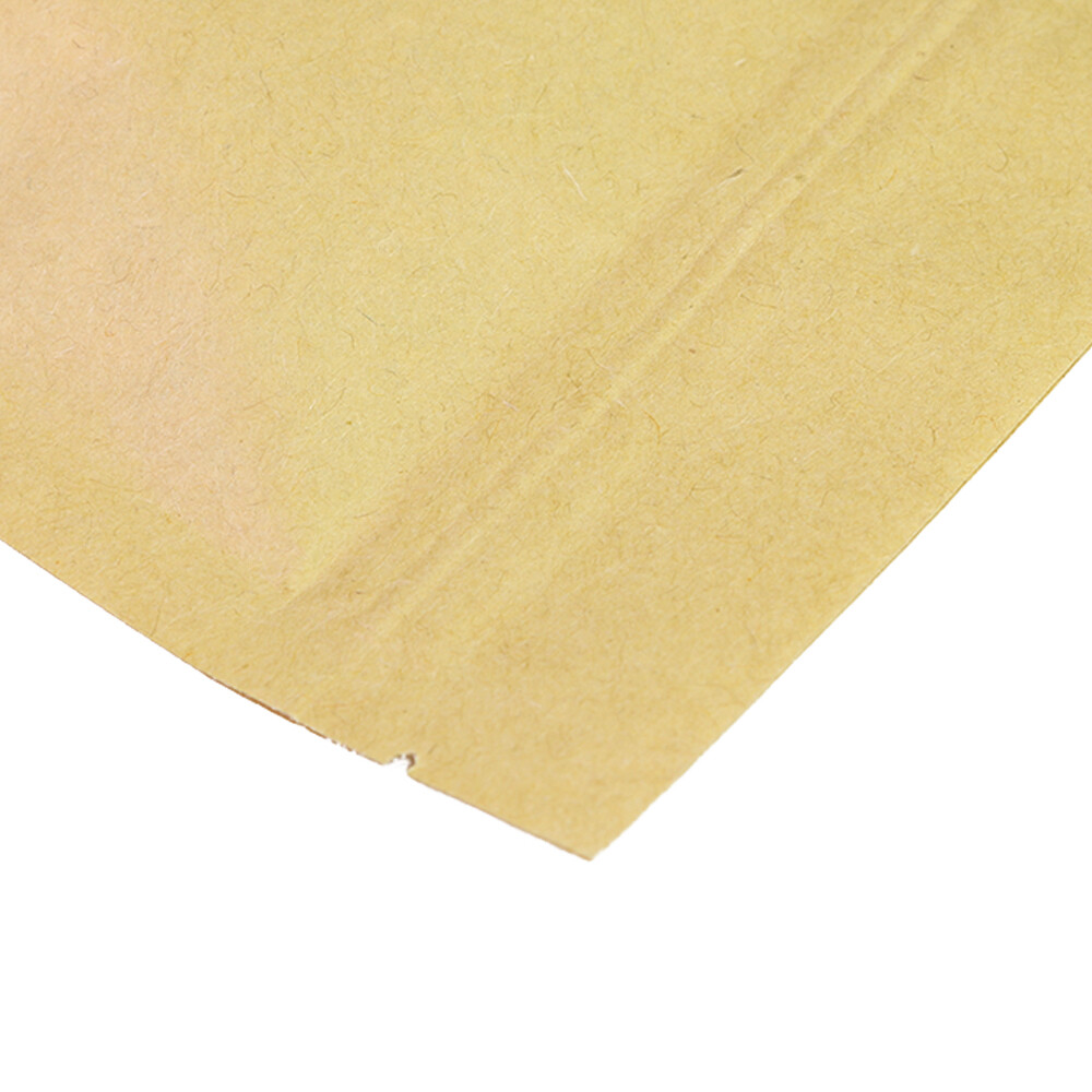 Brown Kraft/Silver/Kraft Stand Up Zip Seal Bags w/Clear Window Variety QTY Sizes