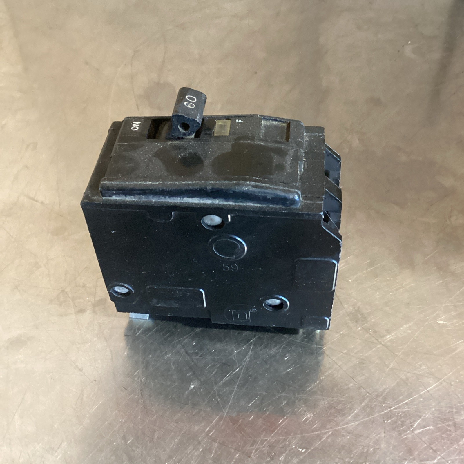 SQUARE D QO260 Circuit Breaker 60 Amp 2 Pole Black