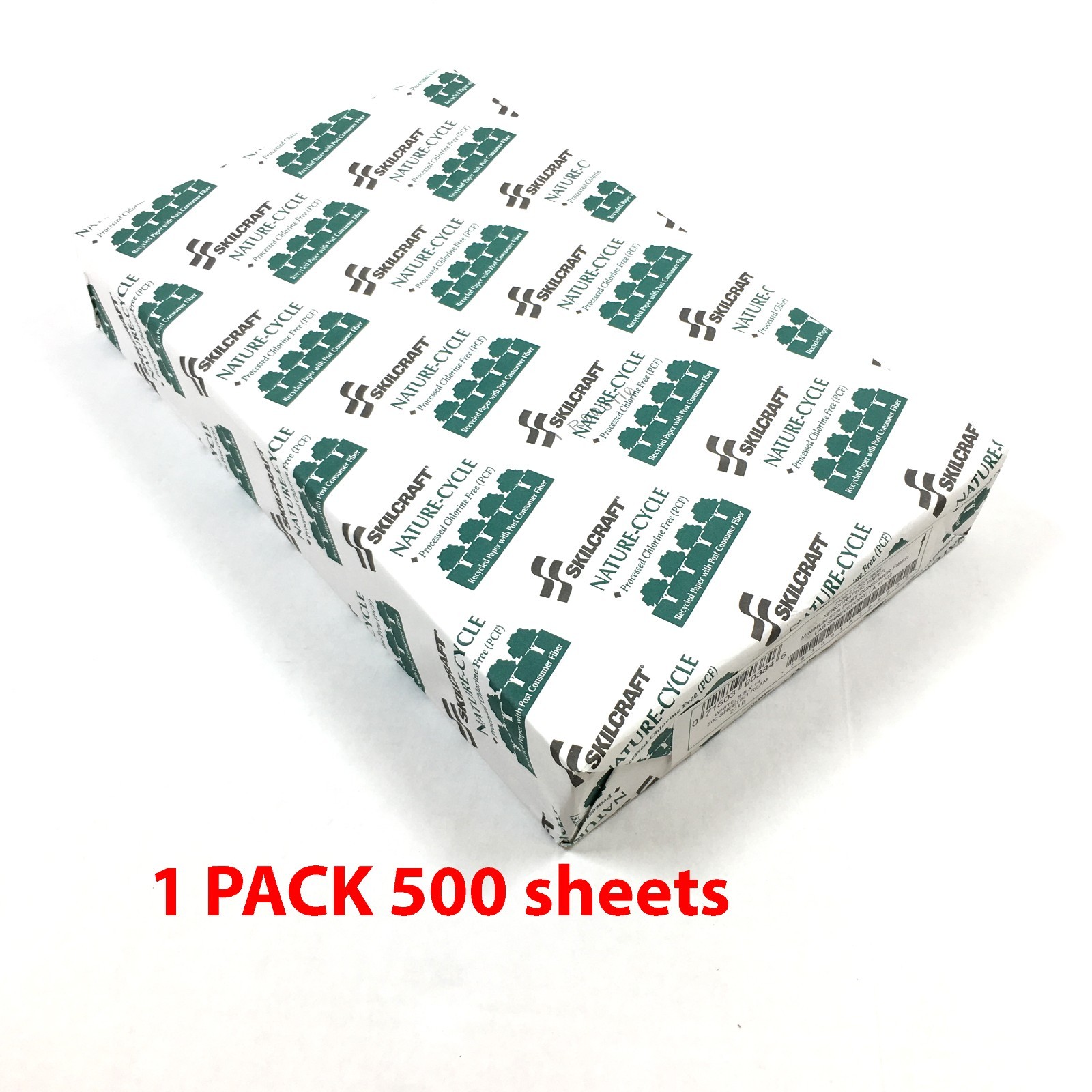 SKILCRAFT 8-1/2″x 14″ White Copying Paper 20LB 500 Sheets (1 Pack)
