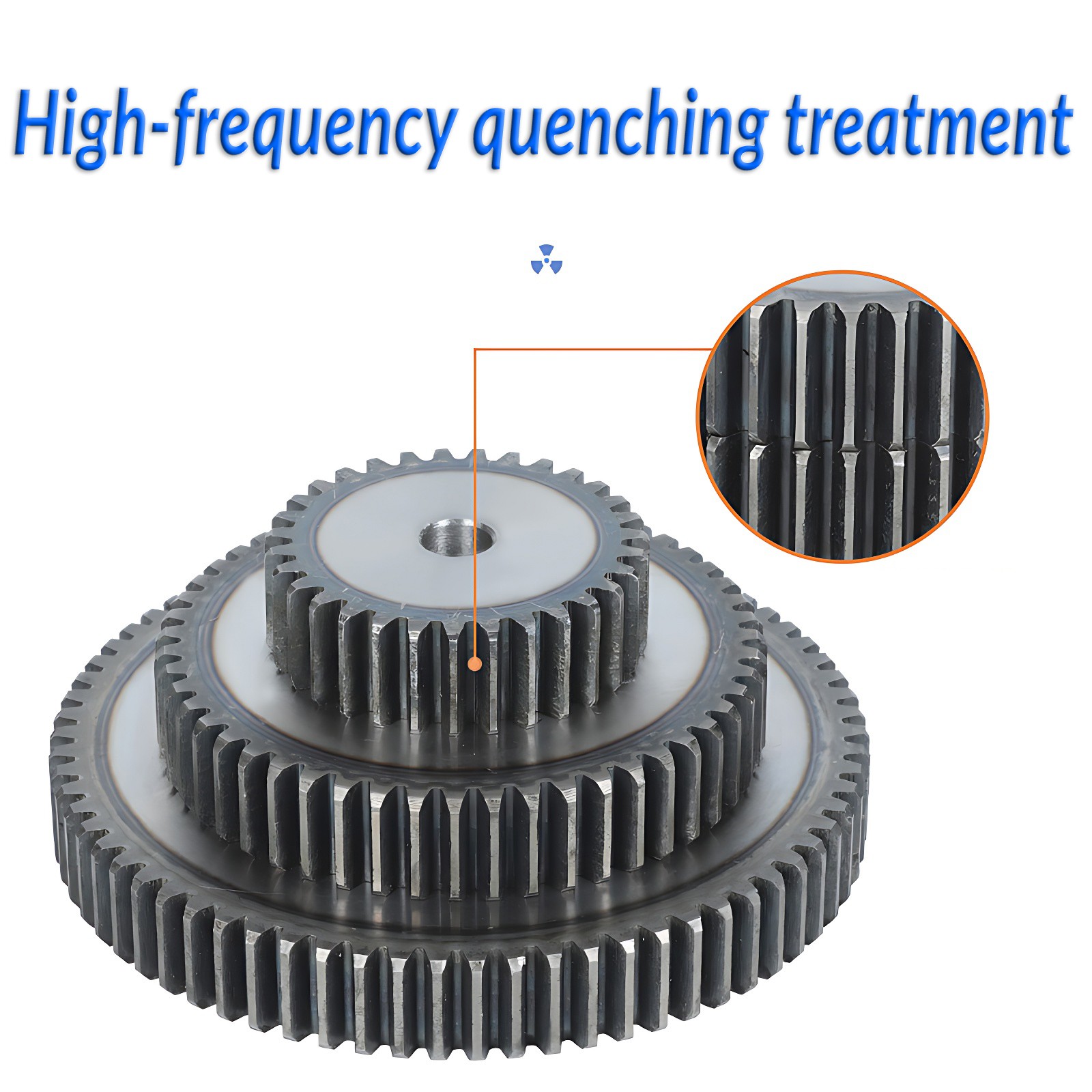 Mod 2 45# Steel Spur Gears Pinion Gear Thickn 20mm 10T – 100T Transmission Gear
