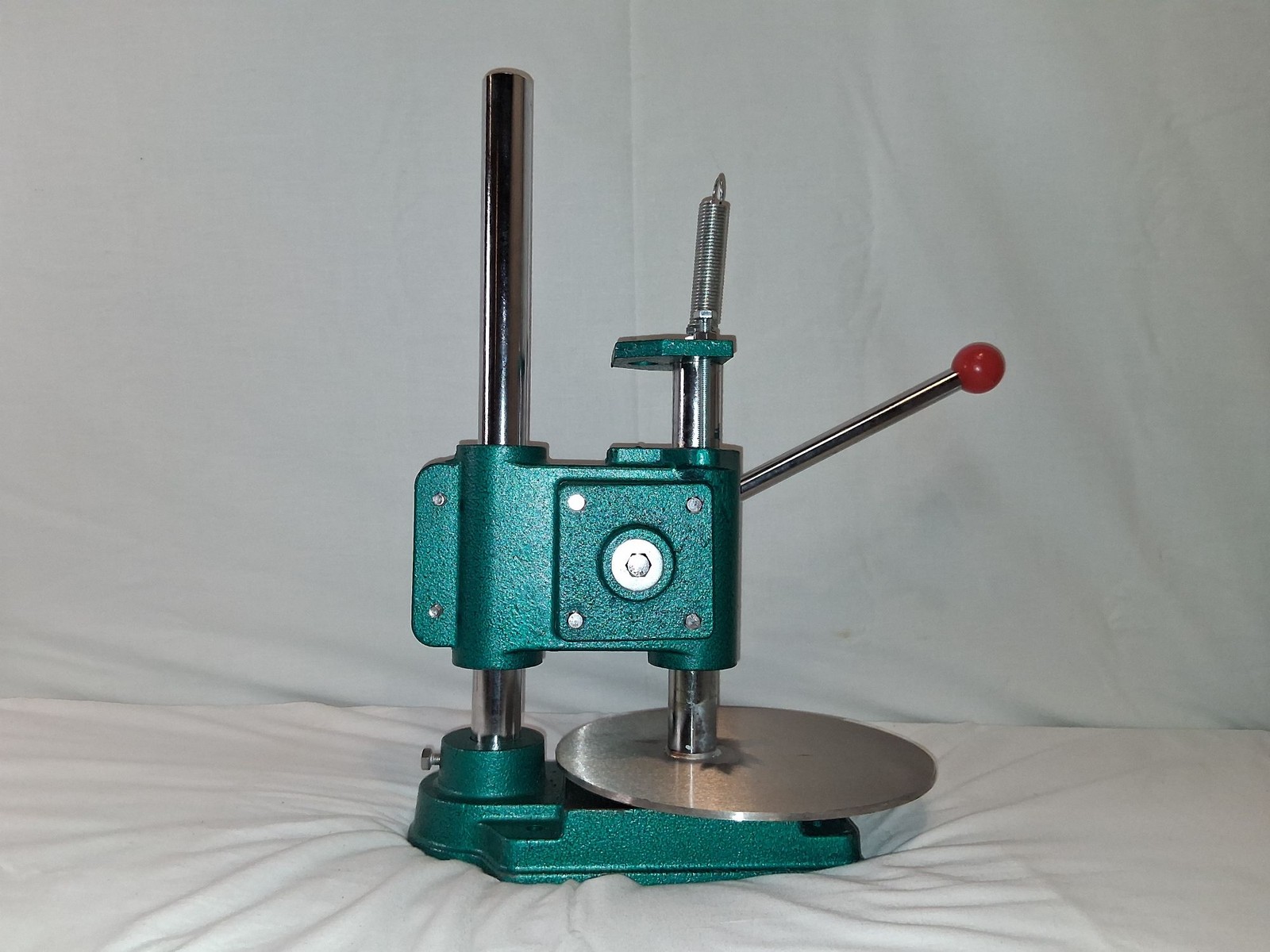 VEVOR 9.5 inch Manual Pizza Dough Press Machine Stainless Pastry Sheeter