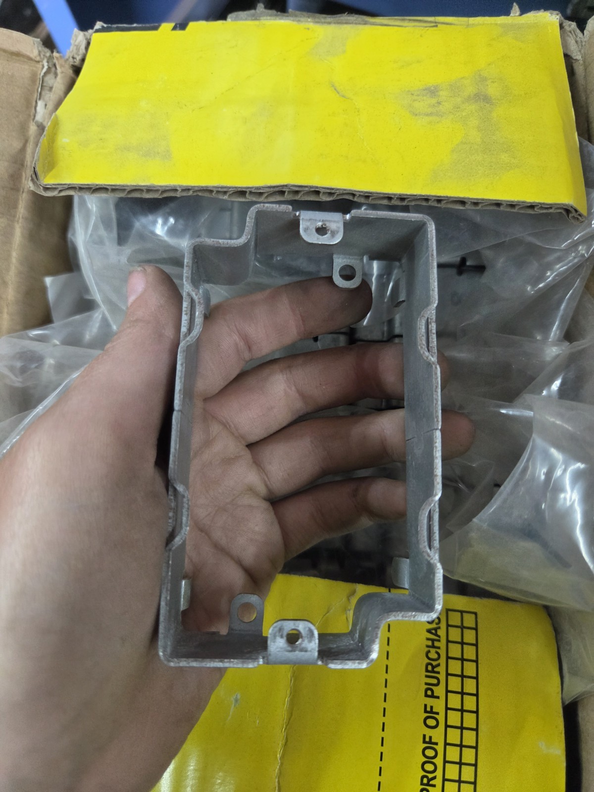 NVENT CADDY PTSGEX PERFECT TRIM EXTENSION SINGLE GANG (QTY 20) NOS
