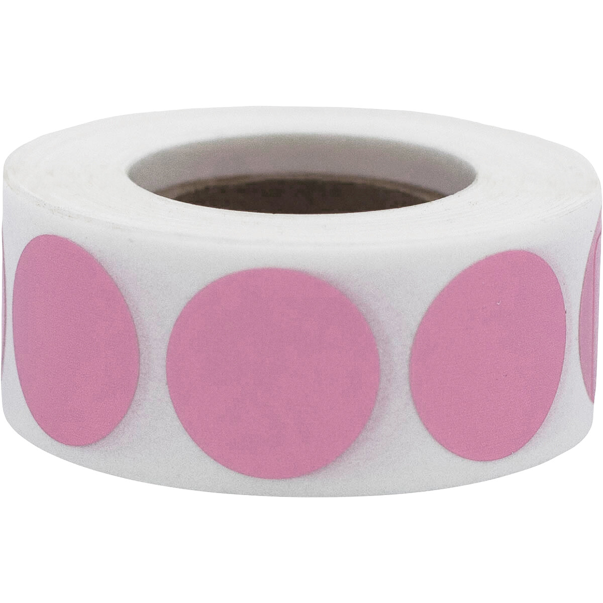 Circle Dot Stickers | 0.75″ Inch Round | 500 Pack | Pick One Color