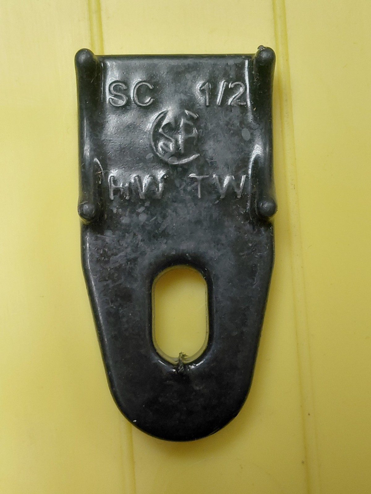 Ocal 1HMS1/2-G, CB1/2-G, One Hole Strap & Clamp Back, PVC Coated, 1 Of Ea Per