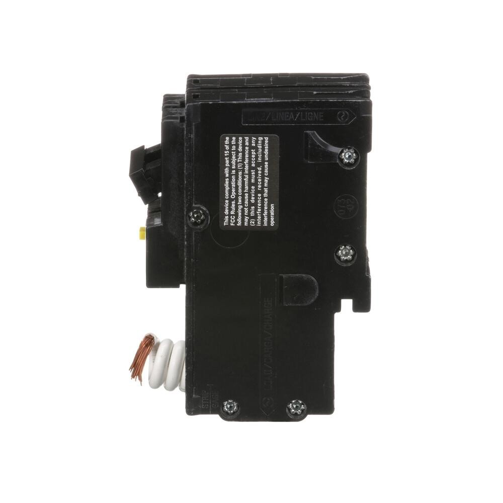 20 Amp 120/240 VAC 2 Pole Plug On GFCI Circuit Breaker Overload Protection