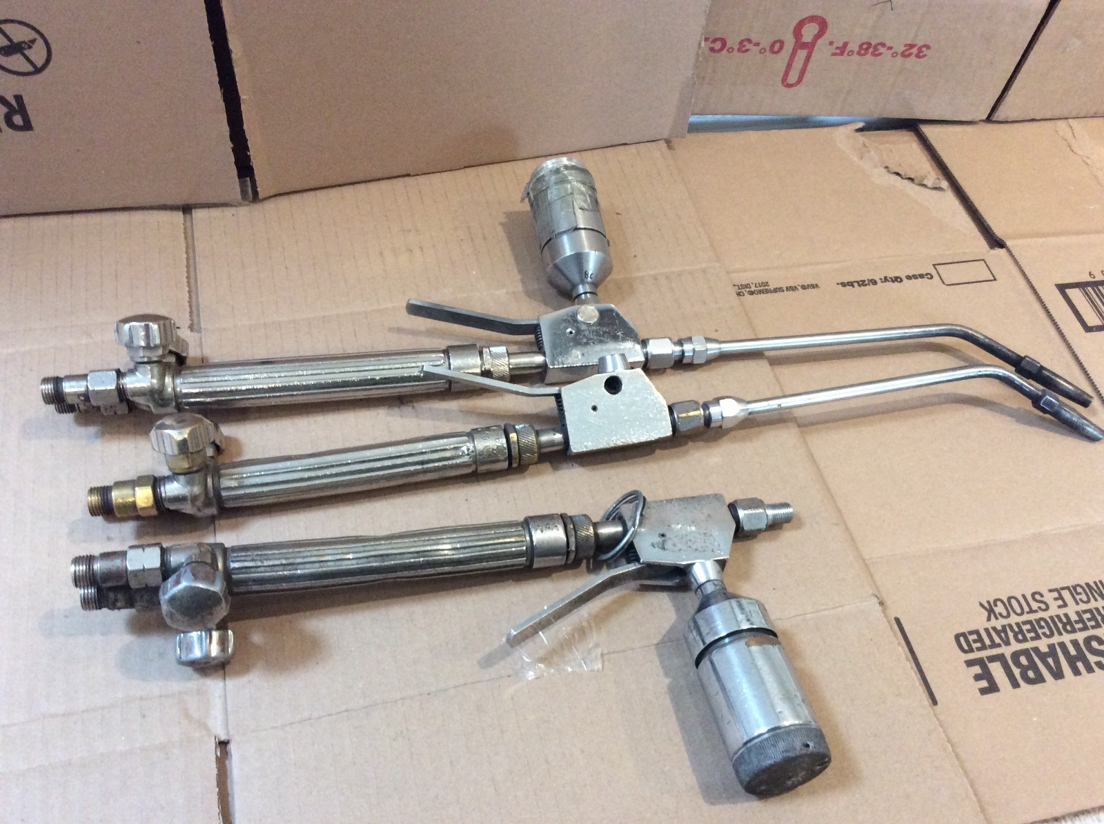 Lot of 3 Smith Lifetime Welding Torches