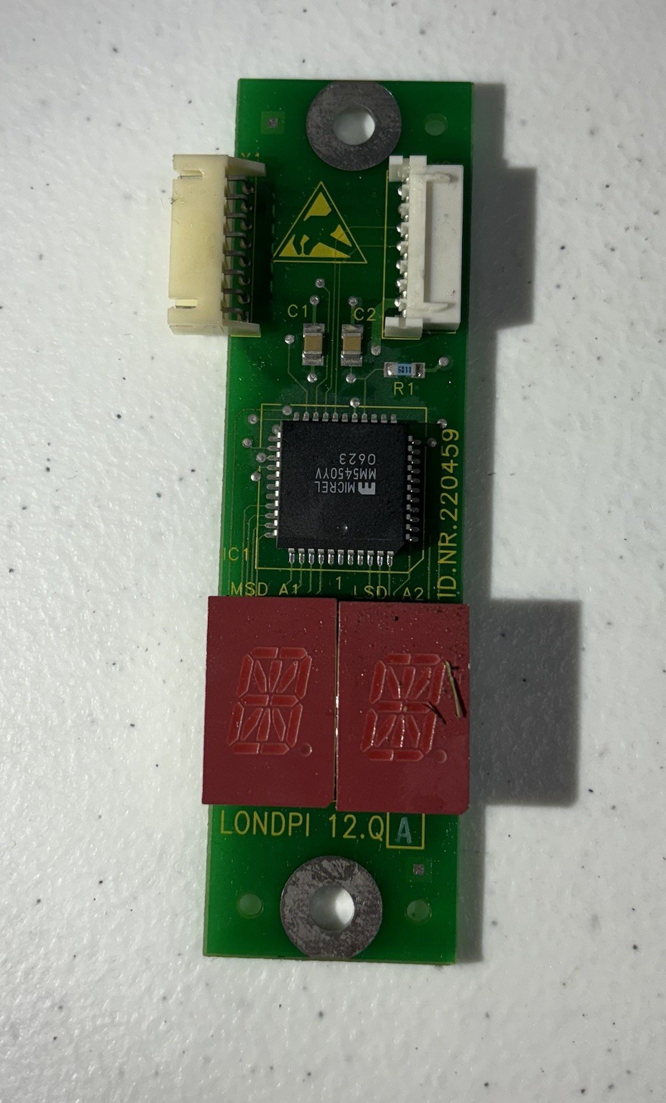 Schindler Elevator Circuit Board 220458/220459 LONDPI 12.Q