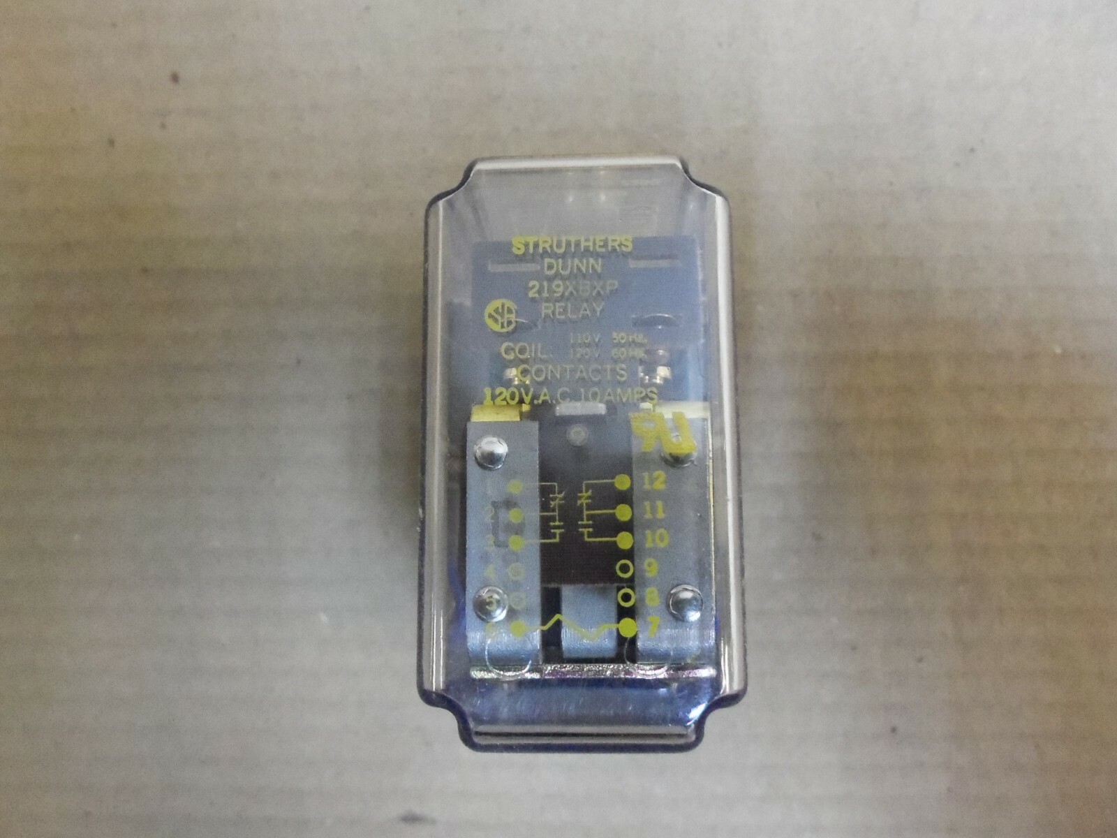 NEW Dunco Relay 219XBXP 120VAC 10AMPS 110-120V 50-60Hz AK