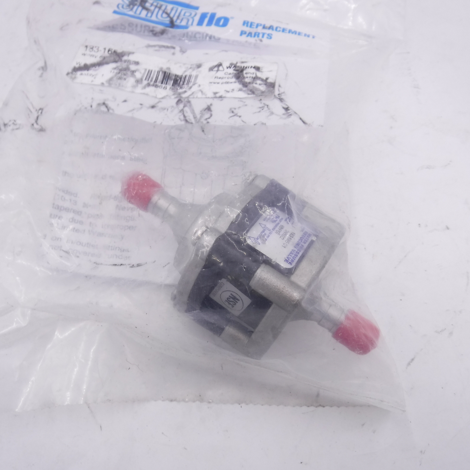 Shurflow Water Pressure Reducing Valve WPRV 65psi 183-165-01