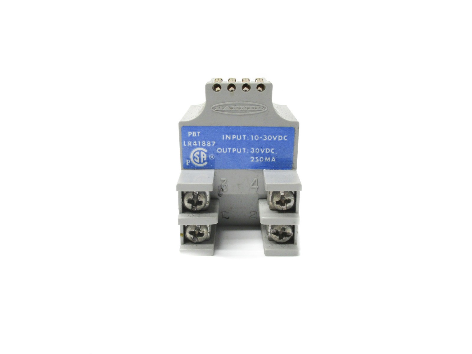 BANNER ENGINEERING PBT 10-30VDC NSNP