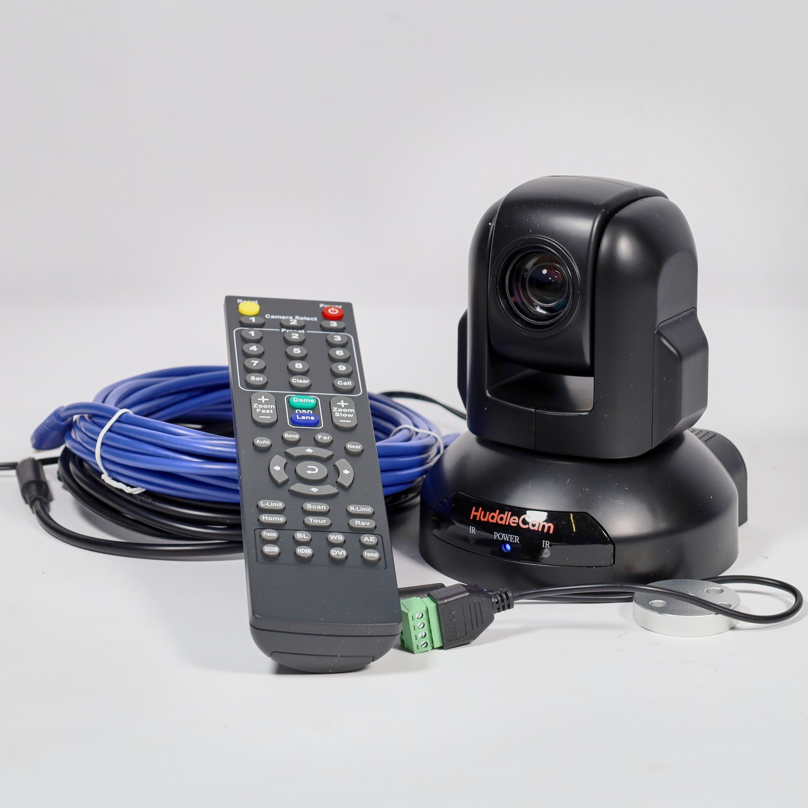 New HuddleCam PHC10X-USB2-BK USB Conference Cameras PTZ Control Webcams