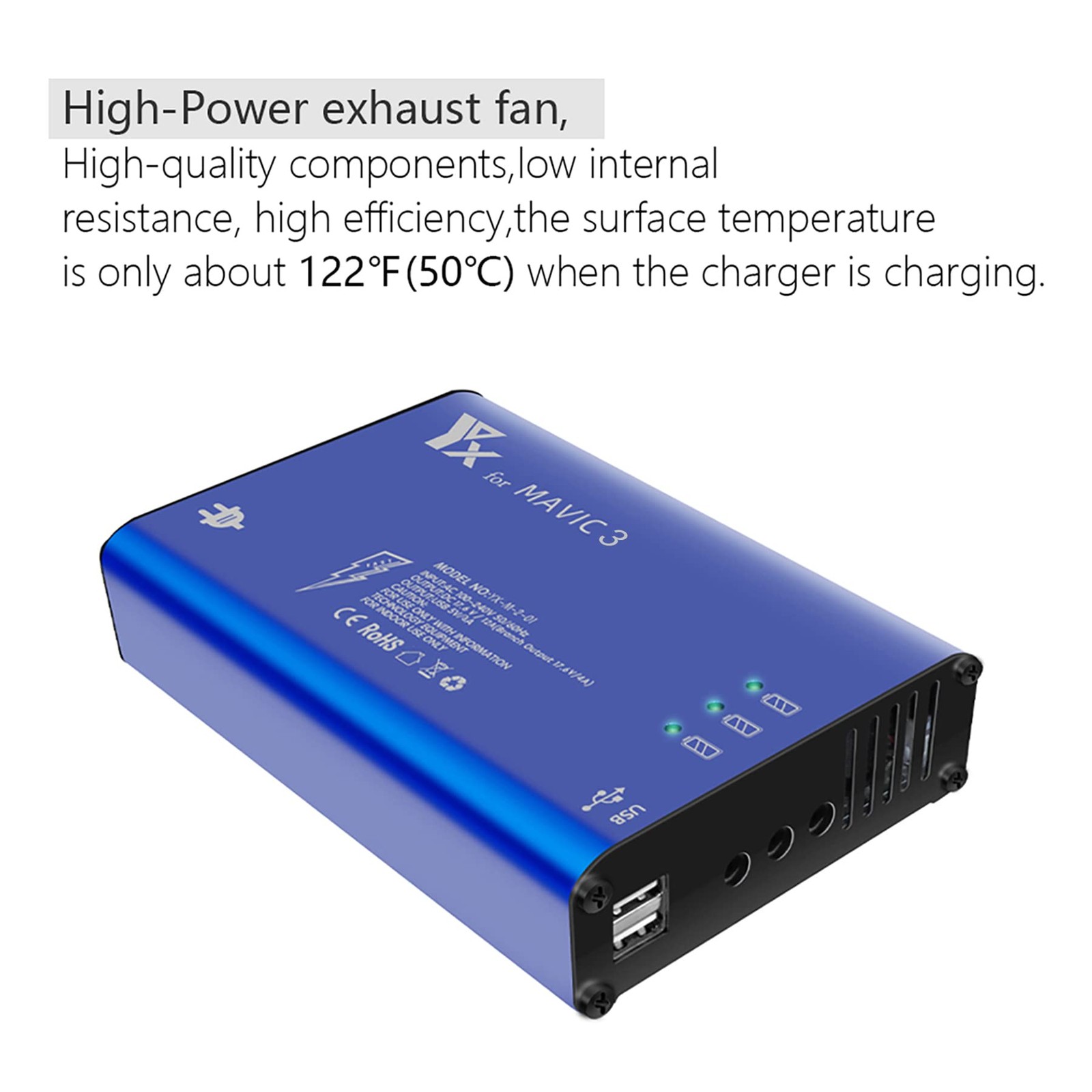 Hanatora Parallel Charger For Dji Mavic 3/Cine/Classic/Pro/Enterprise