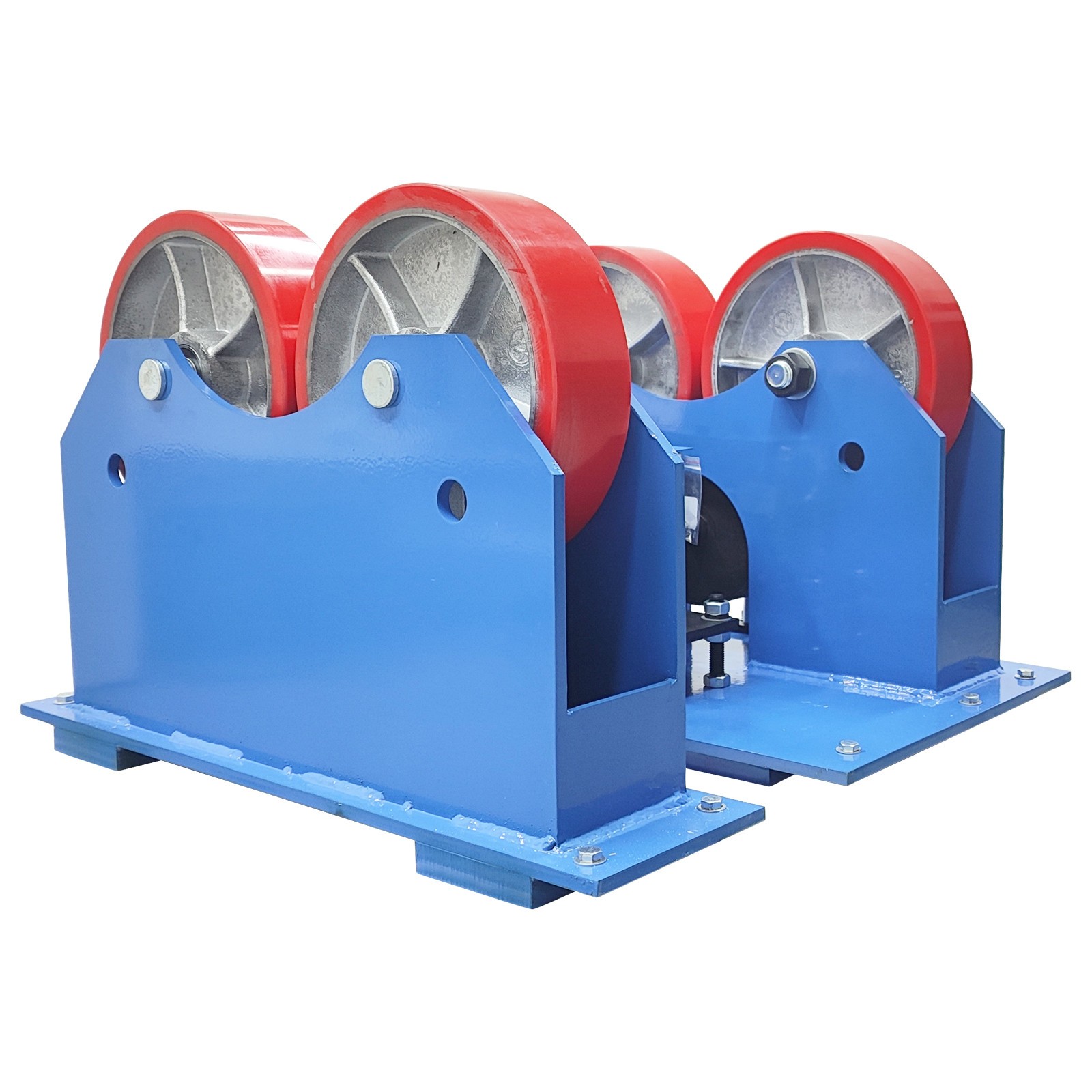 2T Heavy Duty Welding Positioner Roller Stand for Pipe & Vessel Fabrication 110V