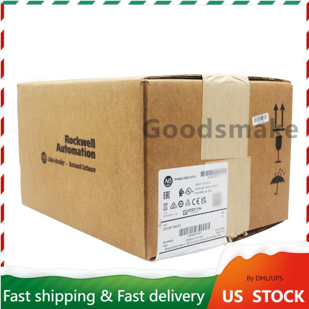 NEW AB 2713P-T6CD1 Panelview 5310 6” Graphic Terminal Touch Screen 2713PT6CD1