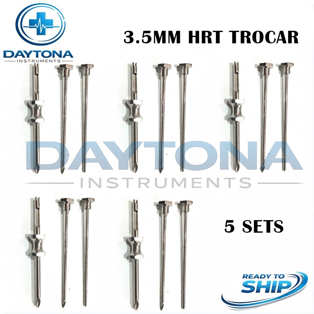 HRT Trocar 3.5mm Hormone Replacement Pellet Insertion Trocars 5 Sets
