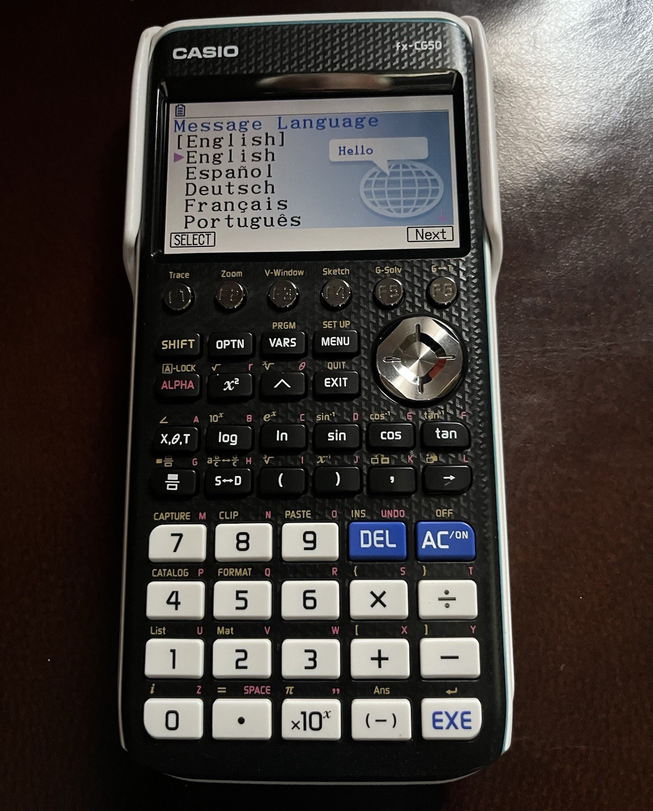 Casio FX-CG50 Graphing Calculator & Case – TESTED WORKS