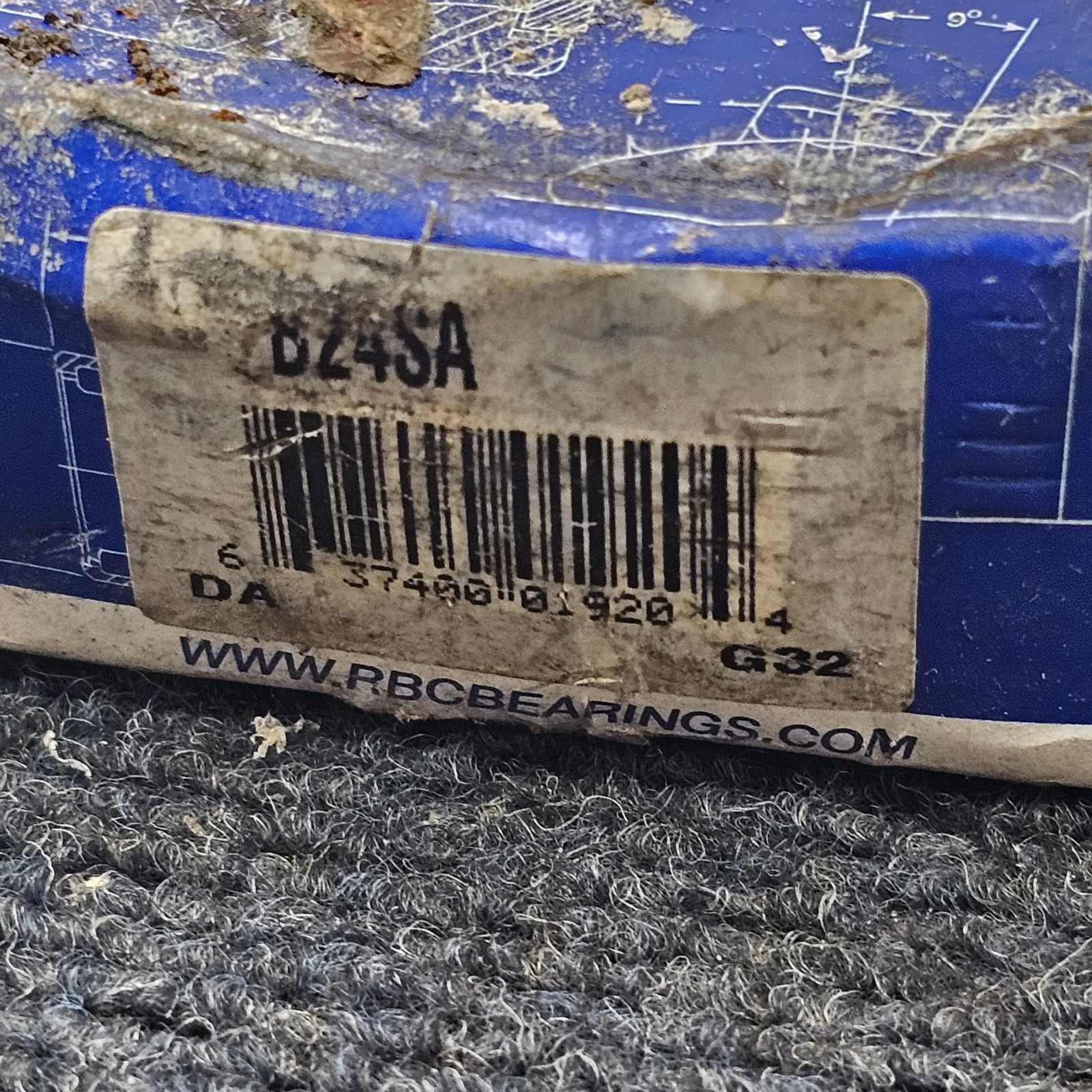 RBC BEARINGS B24SA: Spherical Plain Angular Contact Bearing – Single Acting