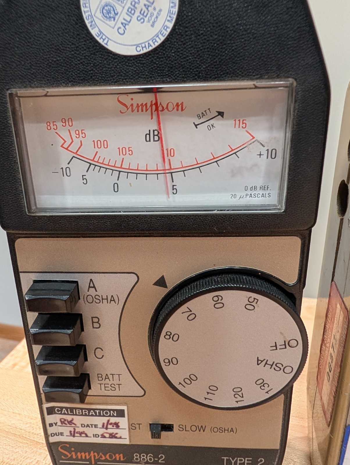 Simpson 886-2 Type 2 Multi Weight Sound Level Meter (qty 2 sold together)