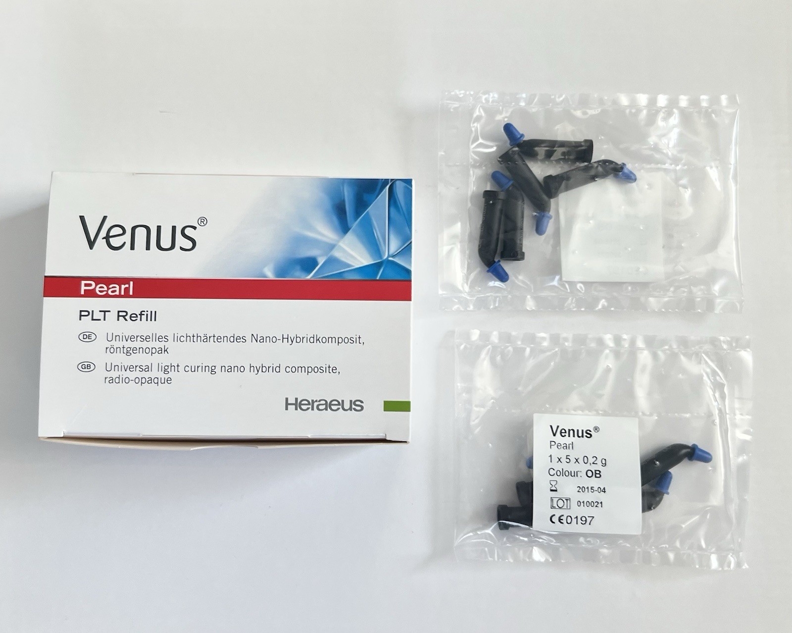Heraeus Venus Pearl PLT Refill