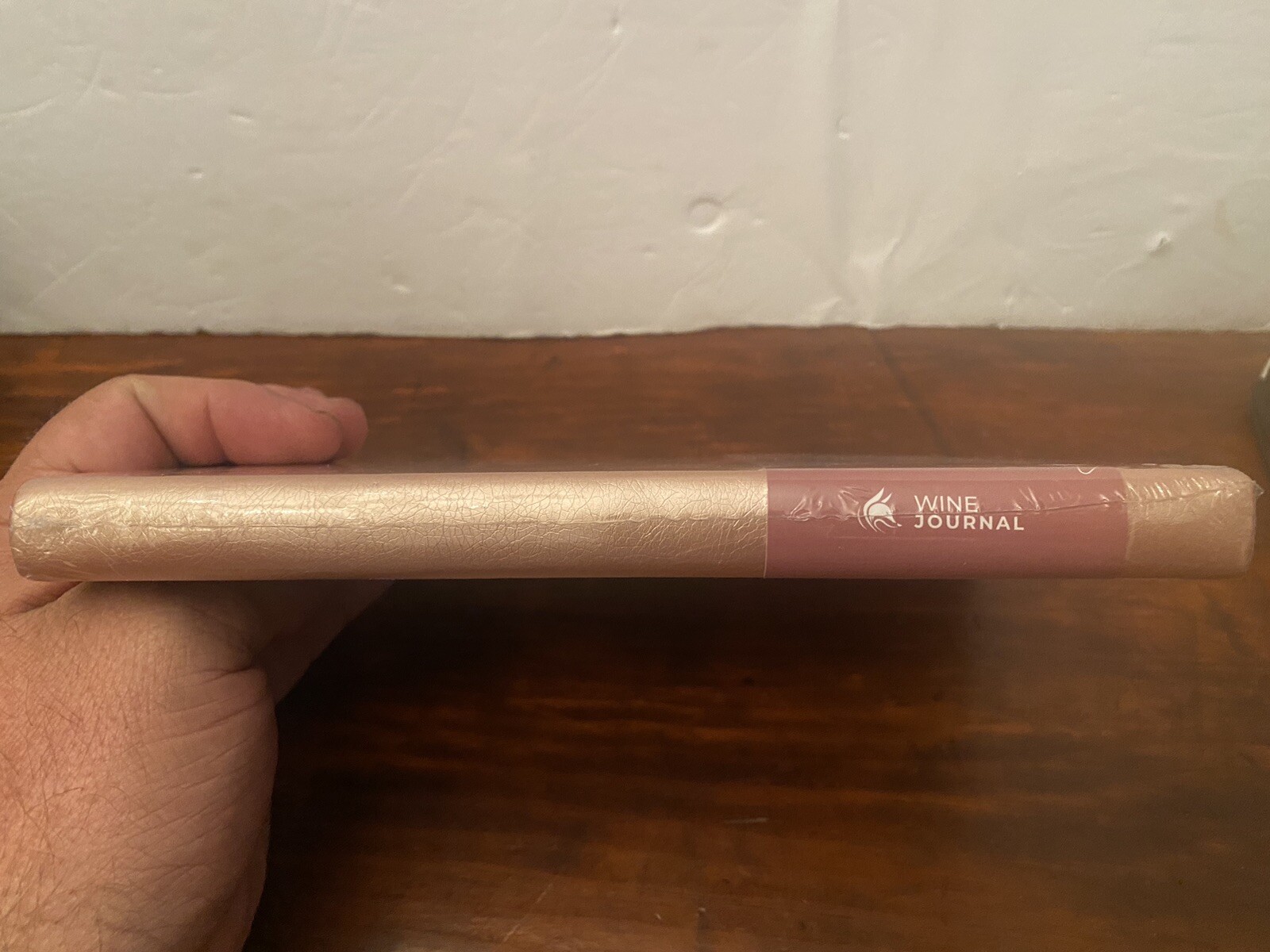 Clever Fox Wine Journal for Tasting – A5 (5.8» x 8.3») Rose Gold – Hardcover