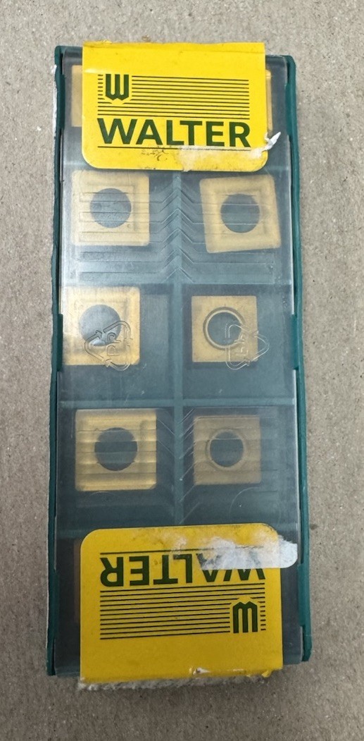 Walter Carbide Inserts P28495-1 WTL71 Lot of 15 Packs New Old Stock