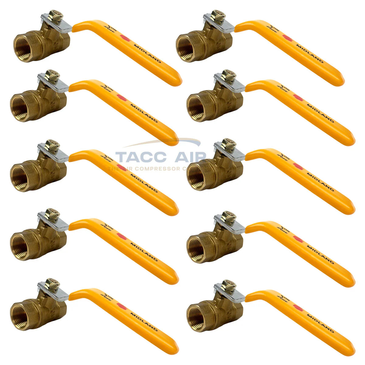 10 PC 3/8″ NPT Brass Ball Valve Full Port Shut-Off Valve CSA Approved 600psi WOG
