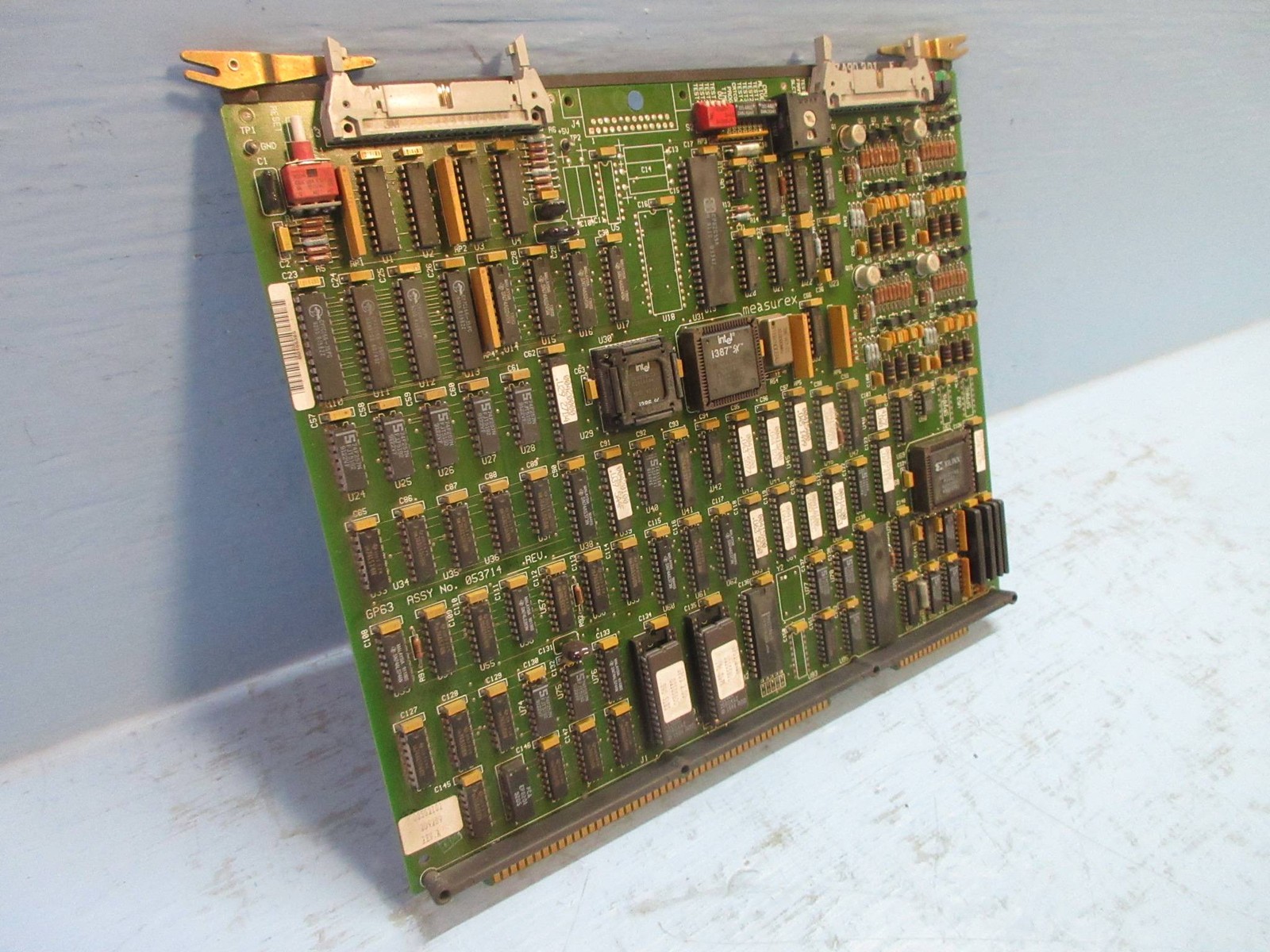 Measurex 05371400 Rev D GP63 Transition Module PLC Board 053714-00 Revision D
