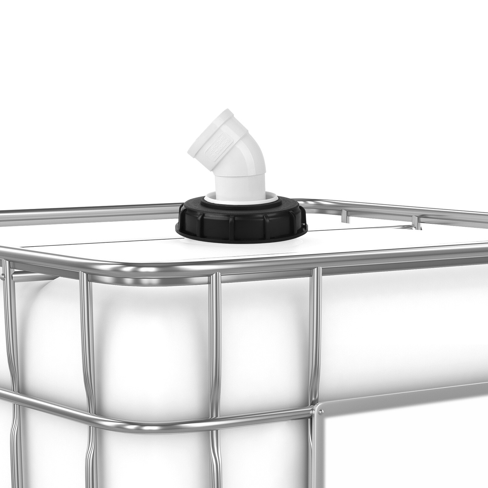45° IBC Tote Tank Cover with Filter Tank Cap Ton Barrel Filter Lid Cover