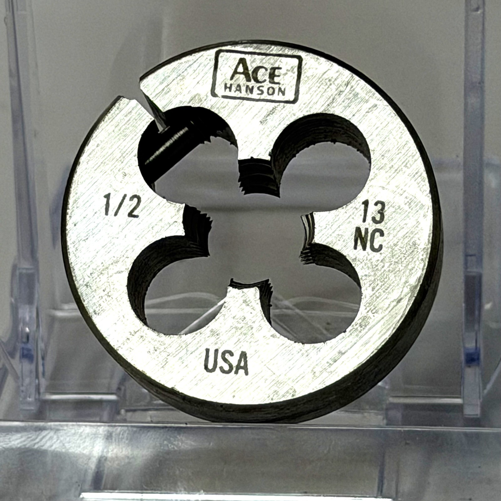 Ace Hansen 1/2″-13 NC Adjustable Die 1-1/2″ OD – NOS Military Surplus 4044